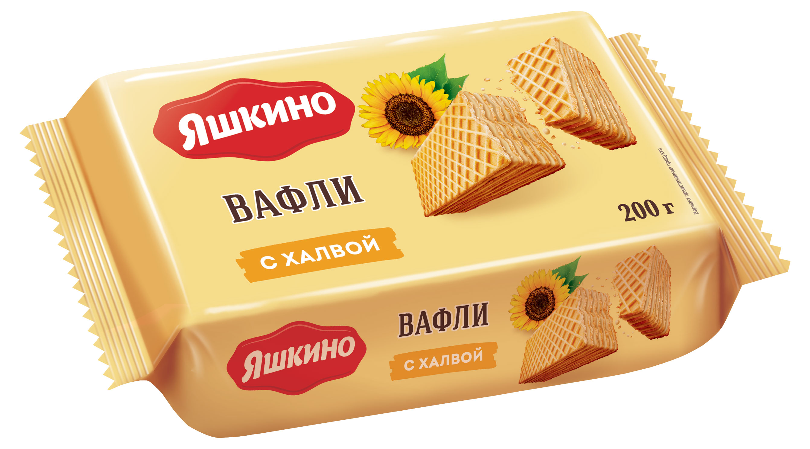 

Вафли Яшкино с халвой, 200 г