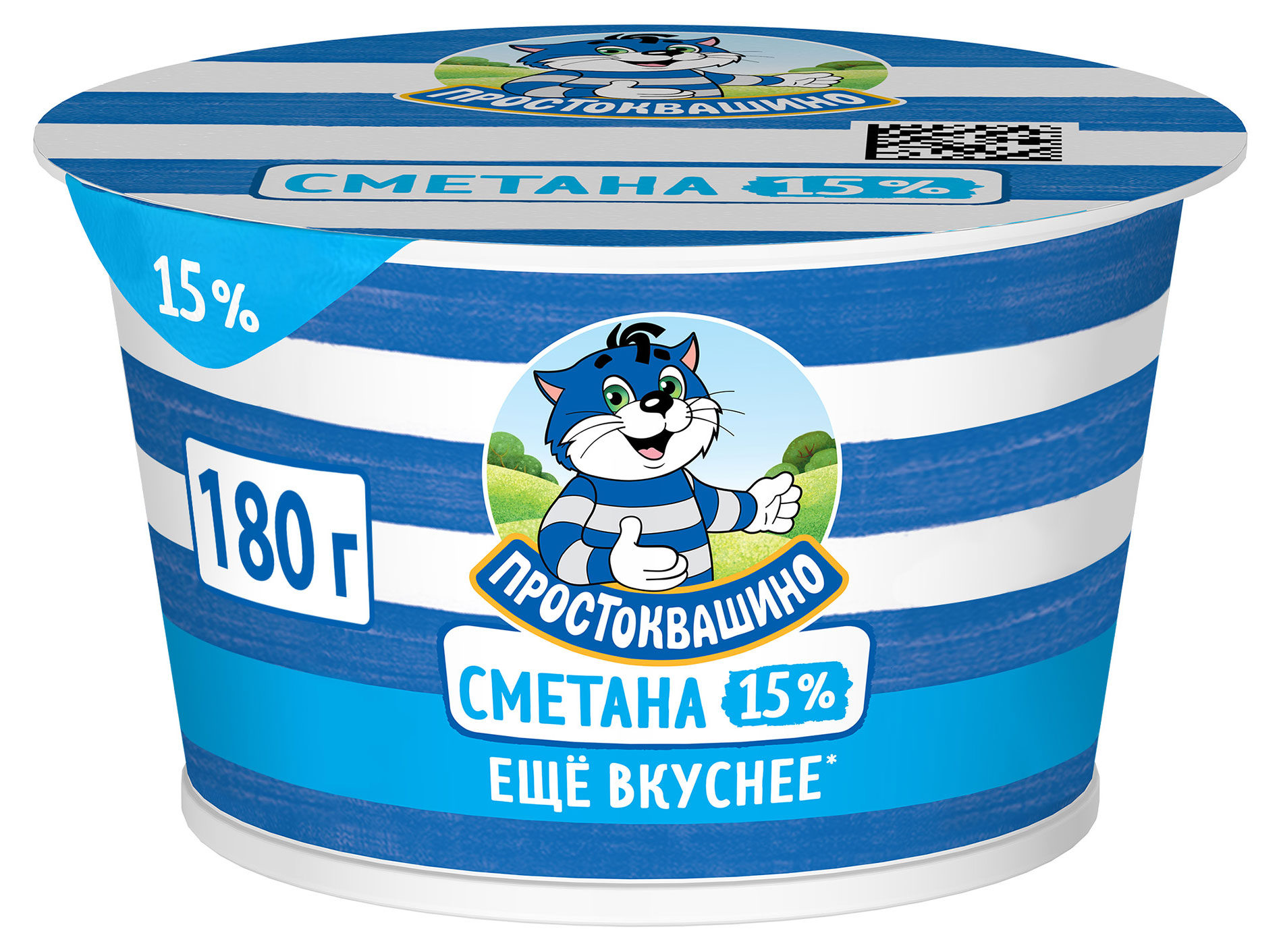 

Сметана Простоквашино 15%, 180 г