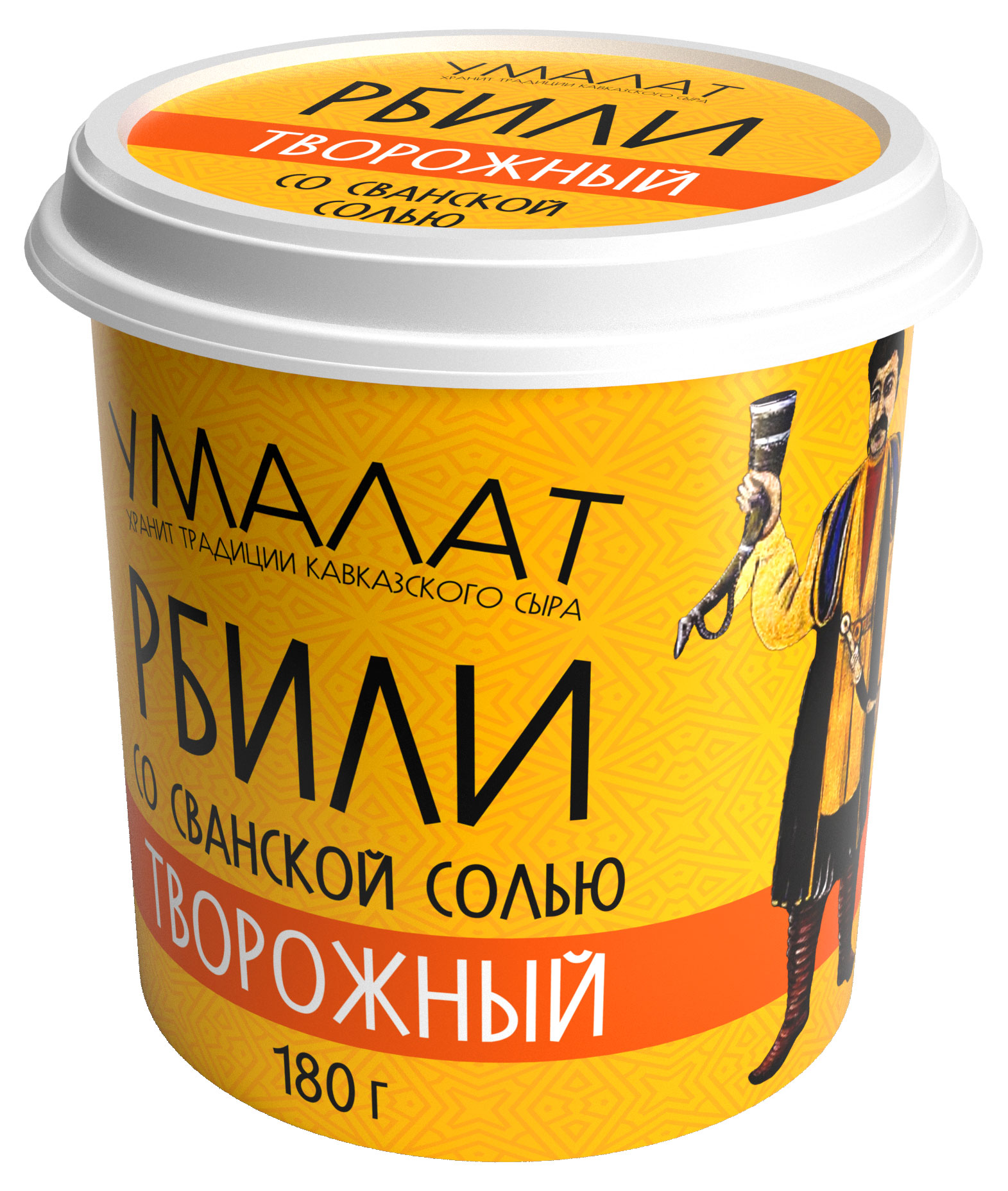 

Сыр творожный Умалат со сванской солью БЗМЖ, 180 г