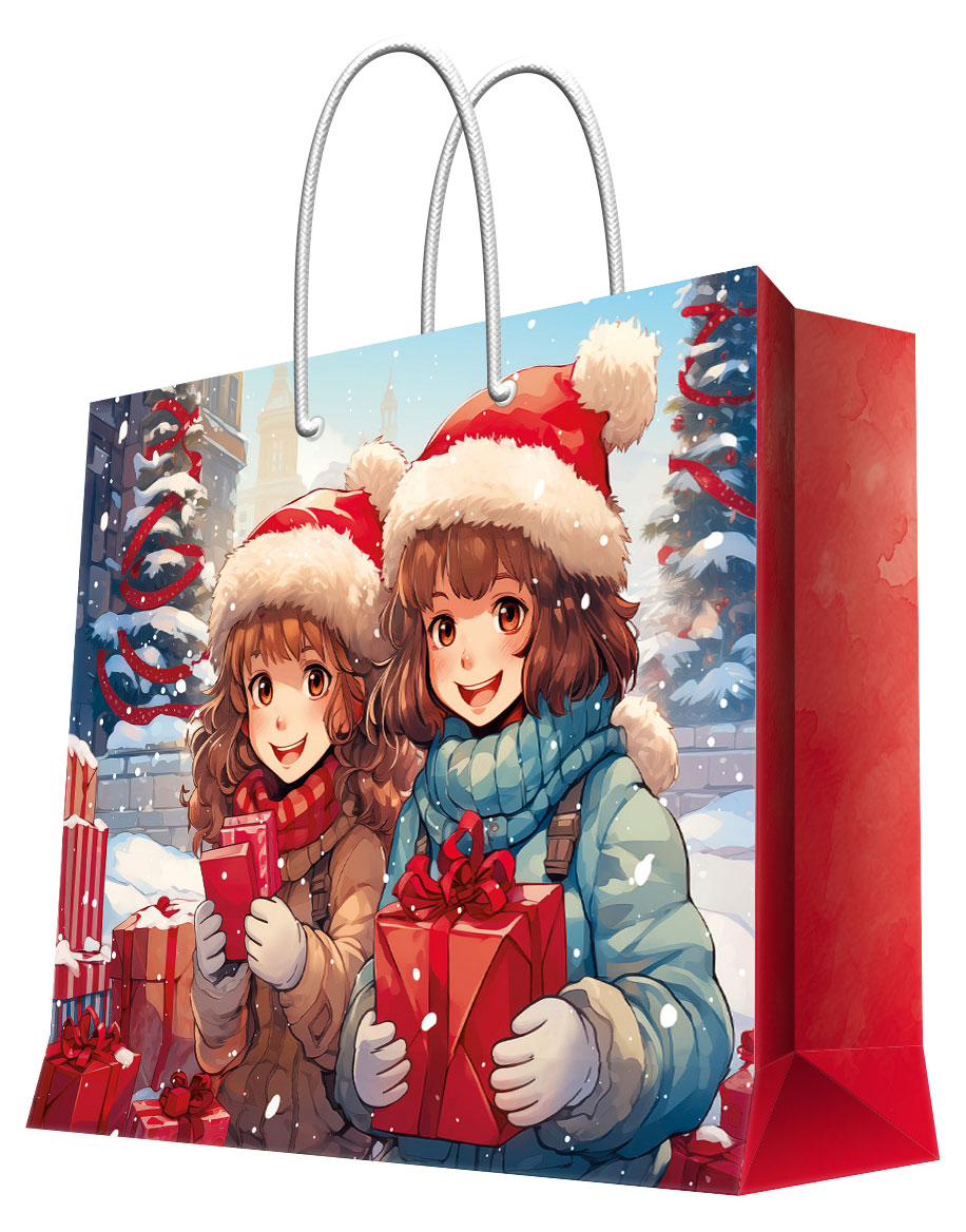 

Пакет подарочный Феникс-Презент 32х26 см, 1 шт в ассортименте