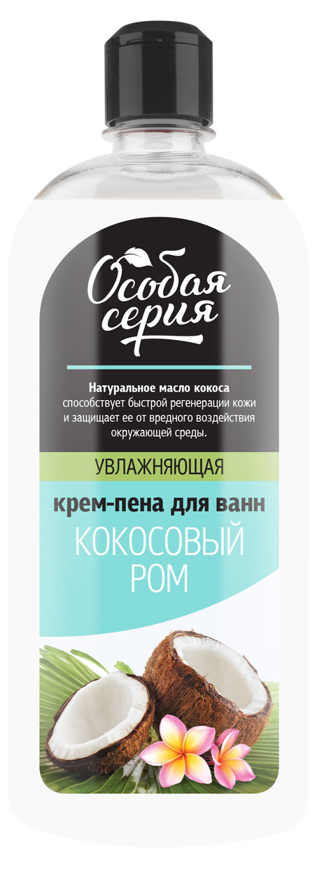 

Крем-пена для ванн Особая серия Кокосовый ром, 730 г