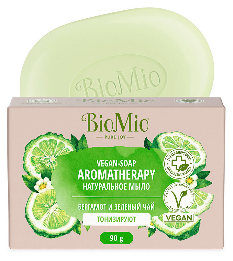 

Мыло BioMio Бергамот Зеленый чай, 90 г