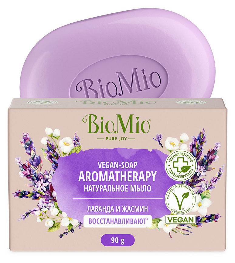 

Мыло BioMio Бергамот Лаванда жасмин, 90 г