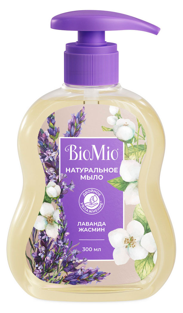 

Мыло жидкое BioMio лаванда жасмин, 300 мл
