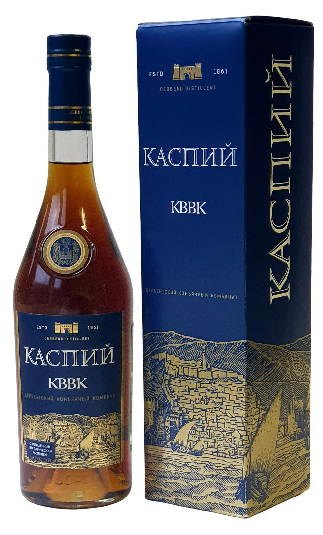 

Коньяк Каспий в подарочной упаковке Россия, 0,7 л