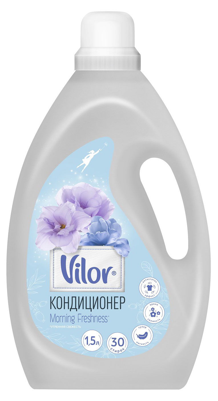 

Кондиционер для белья Vilor Утренняя свежесть, 1,5 л