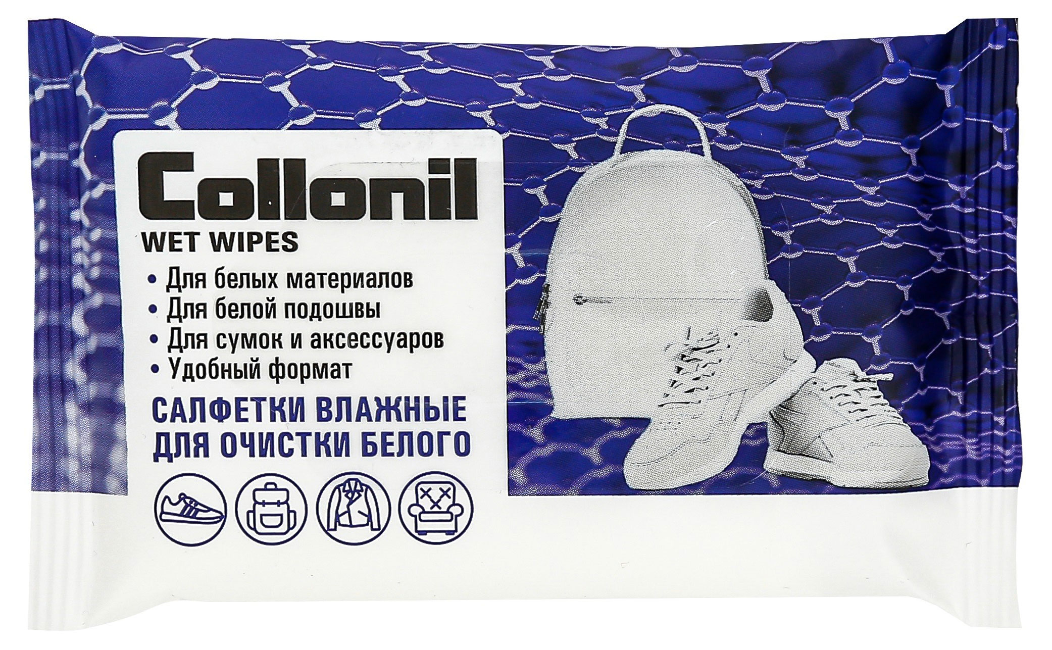 

Салфетки влажные Collonil для белого, 15 шт