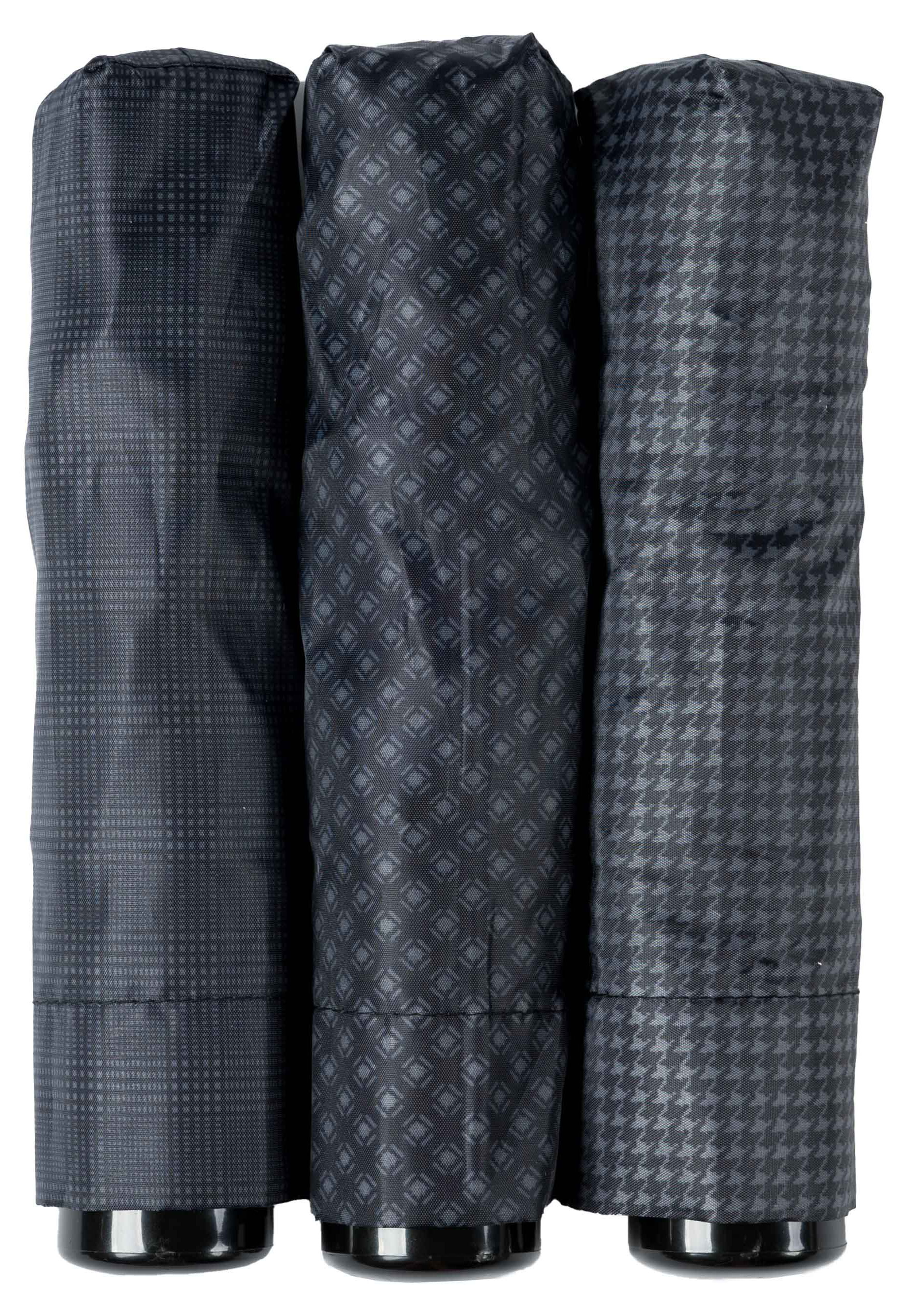 

Зонт мужской Fine 3 сложения механический