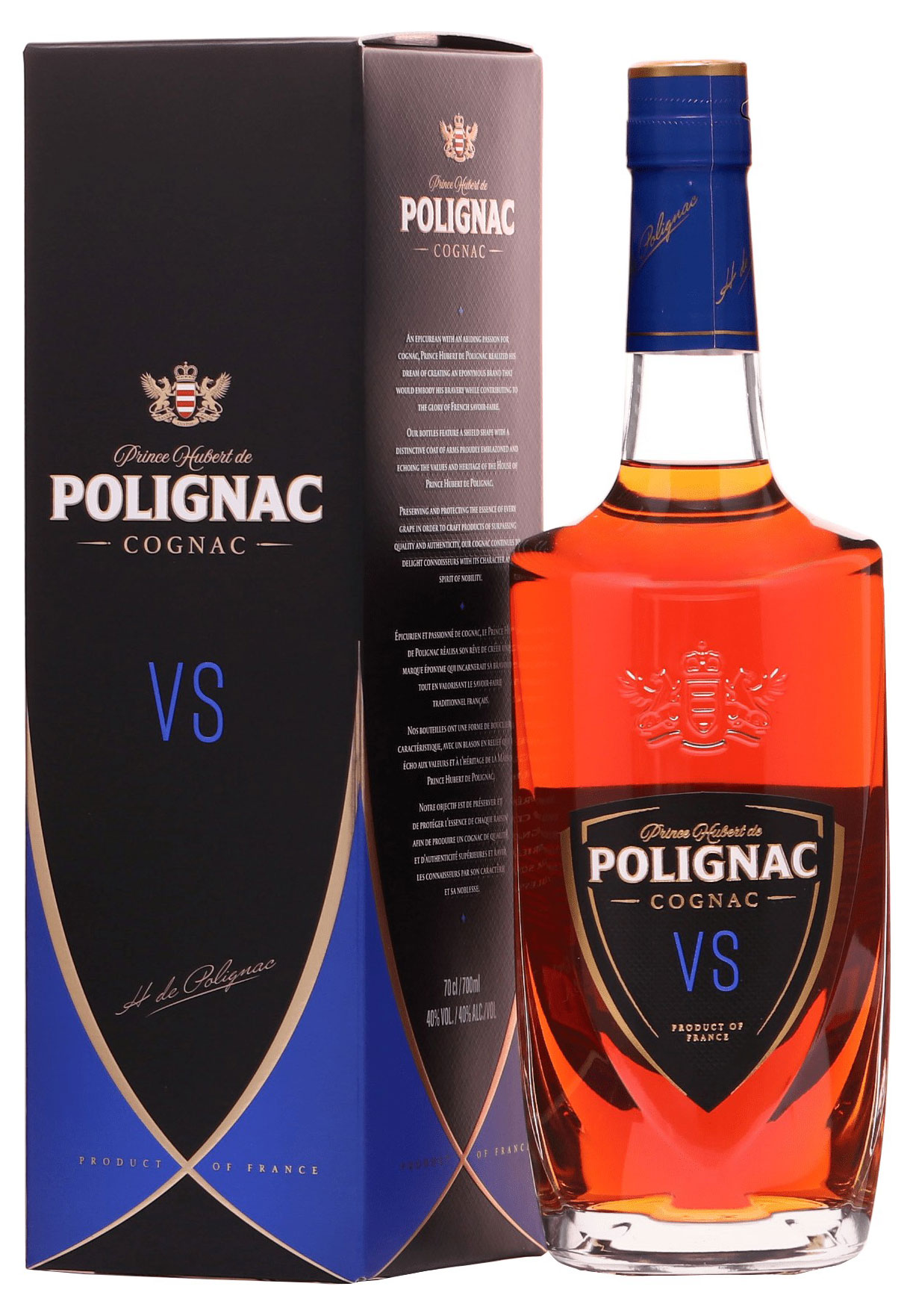 

Коньяк Prince Hubert de Polignac VS в подарочной упаковке Франция, 0,7 л
