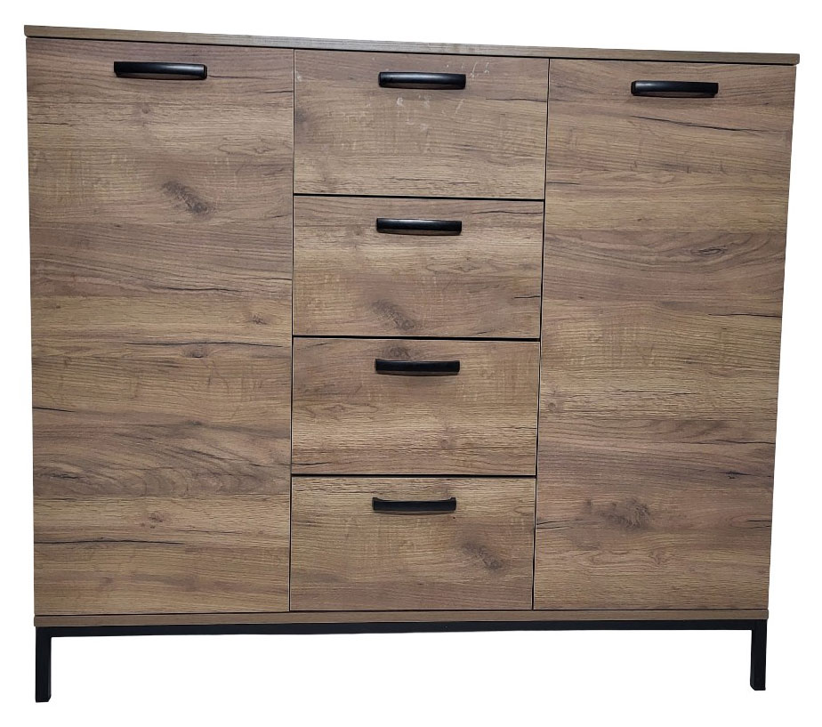 

Комод Кале-4 дуб крафт табачный, 105х120х39 см
