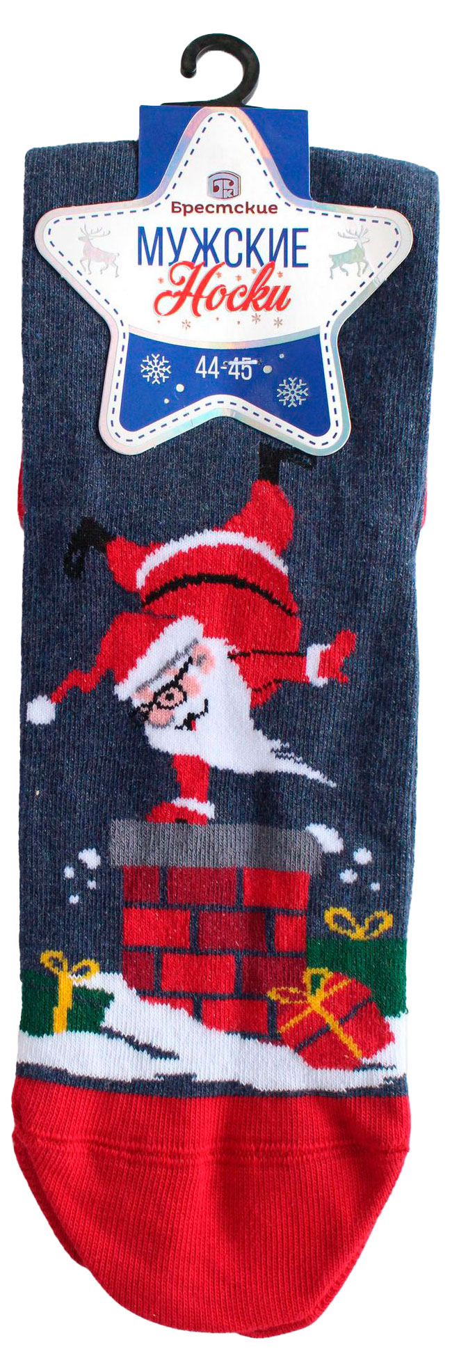 

Носки мужские Брестские синий меланж, р.29