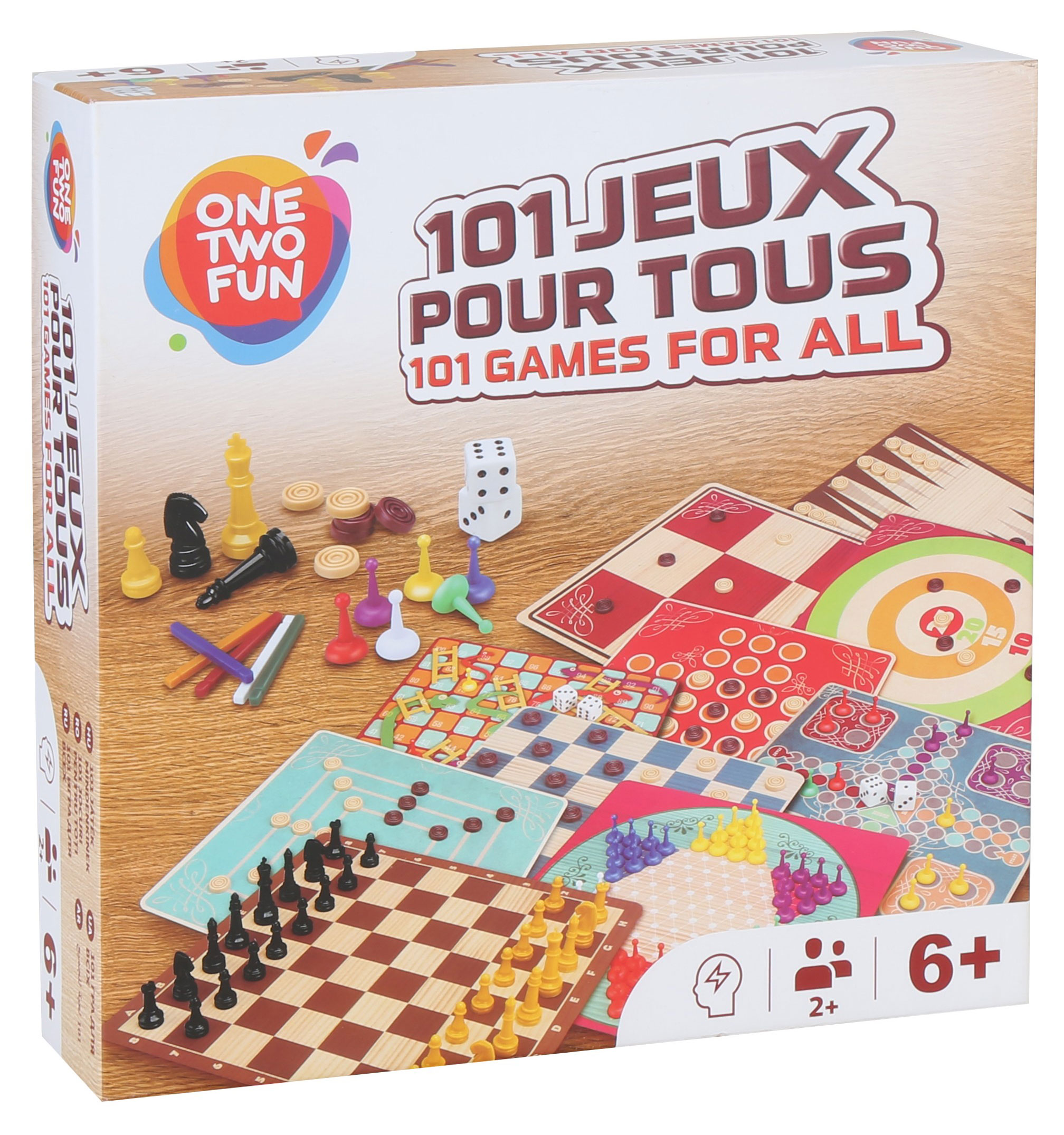Изображение товара Настольная игра ONE TWO FUN Семейная для детей от 6 лет