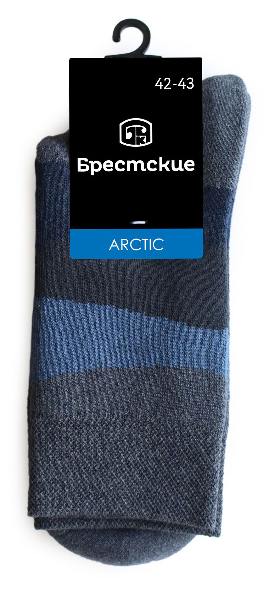 

Носки мужские Брестские arctic темно-серый меланж, р.27