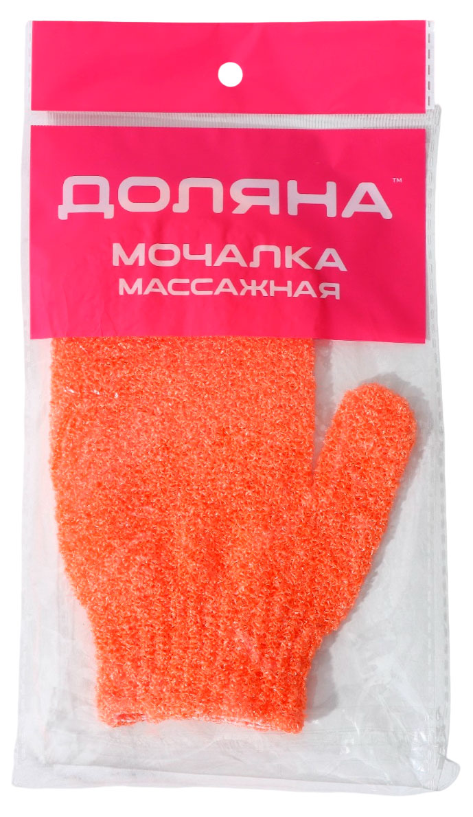 

Мочалка массажная Доляна, 17х12 см в ассортименте