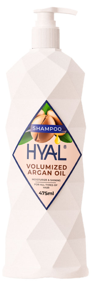 

Шампунь для волос Hyal volumized argan oil с маслом арганы, 475 мл