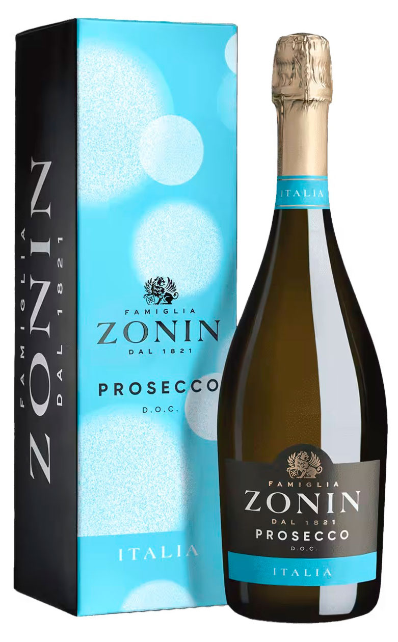 

Игристое вино ZONIN Просекко белое брют Италия, 0,75 л