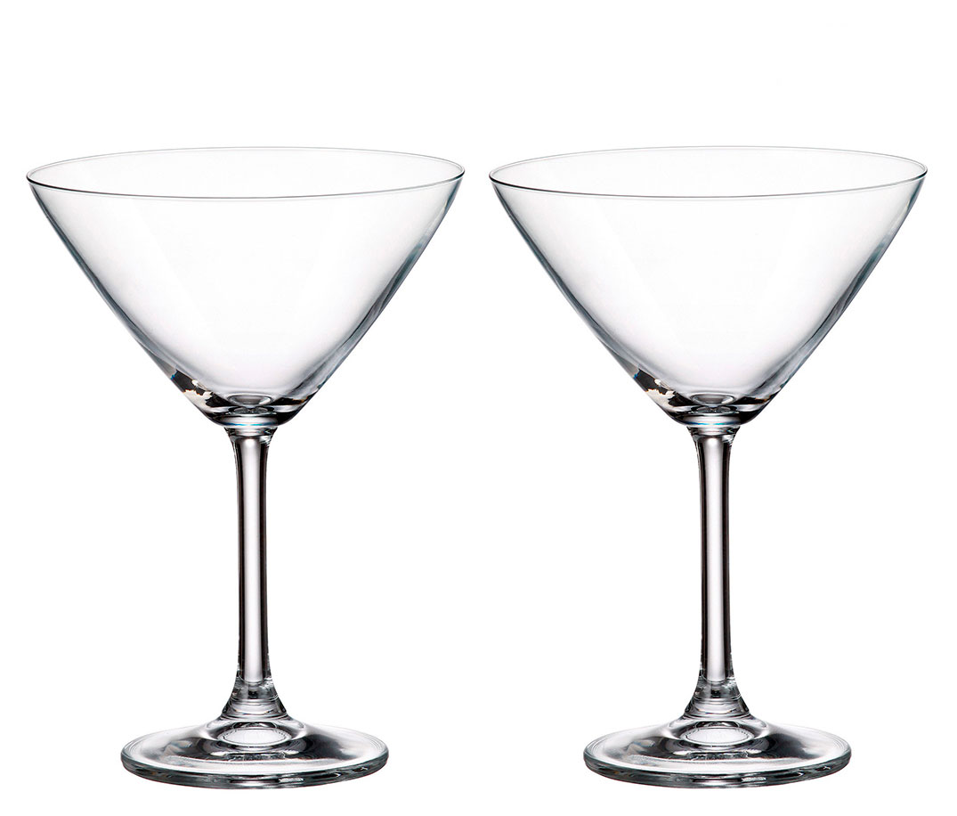 

Набор бокалов для мартини Crystalite Bohemia Colibri/Gastro 280 мл, 2 шт