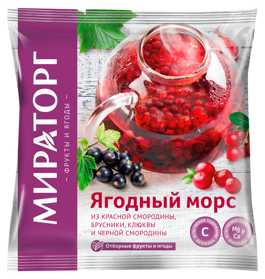 

Ягодный морс Мираторг, 300 г