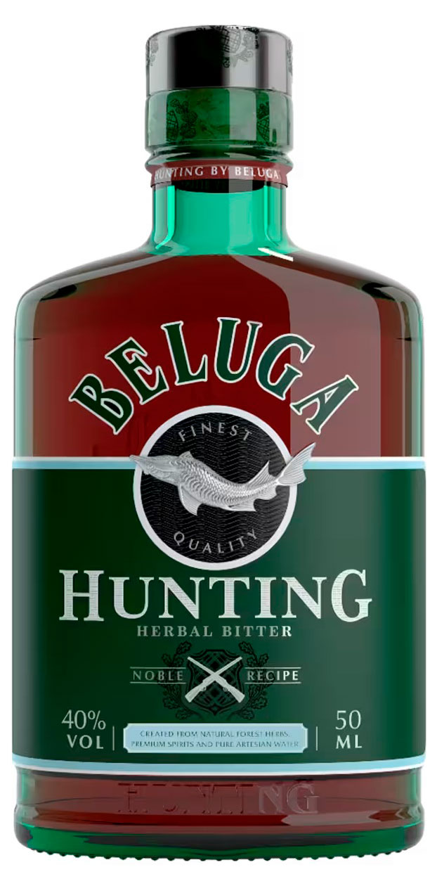 

Ликер BELUGA Herbal Россия, 0,05 л