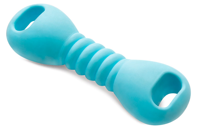 

Игрушка из цельнолитой резины GAMMA Гантель, 135х45х33 мм