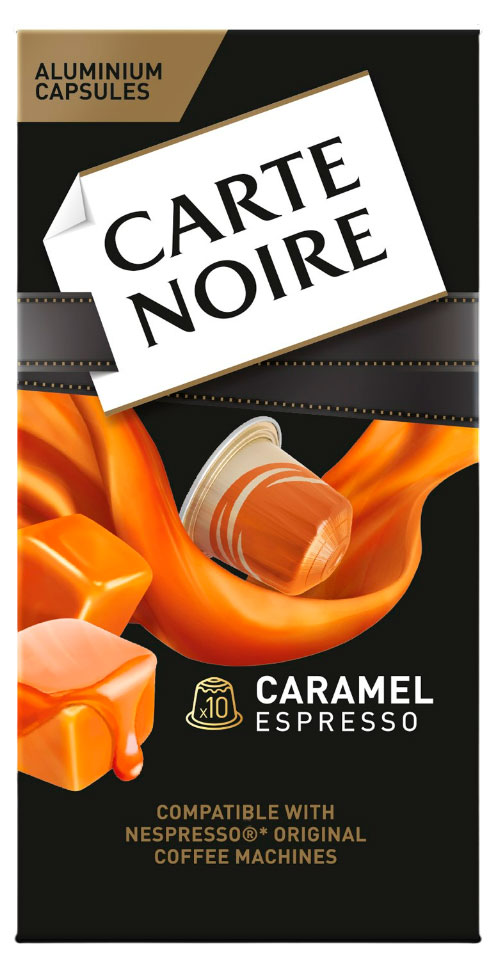 

Кофе в капсулах молотый Carte Noire Caramel Espresso, 52 г