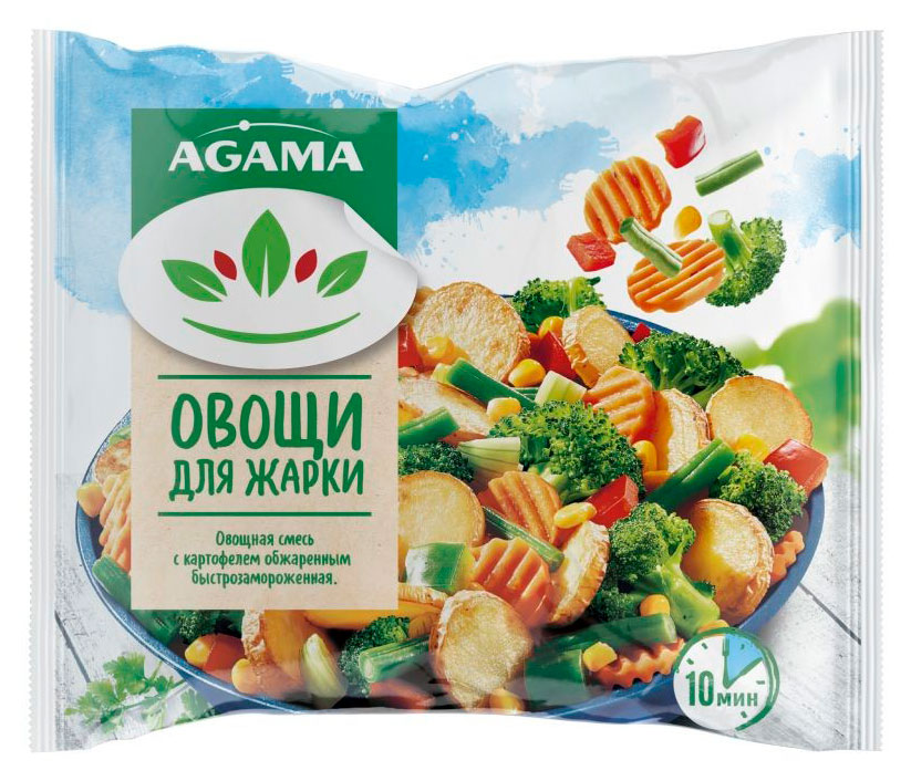 

Смесь овощная Agama Овощи для жарки замороженная, 400 г