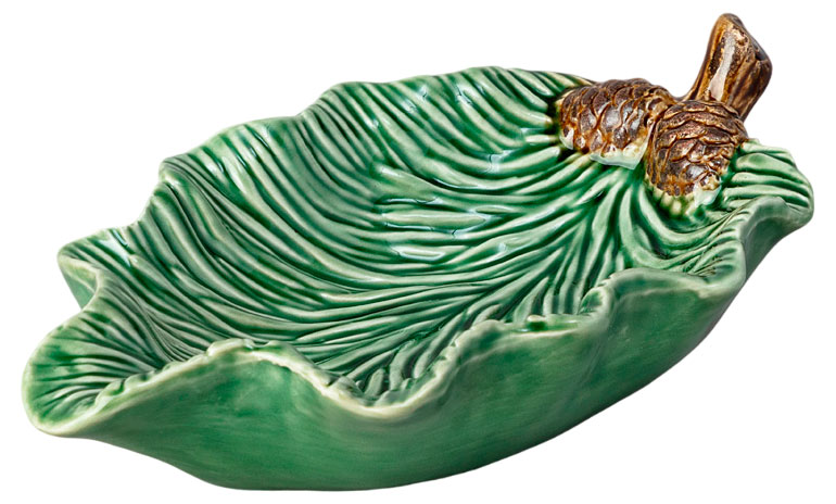 

Блюдо Lefard Green pine, 21х12,3х5 см