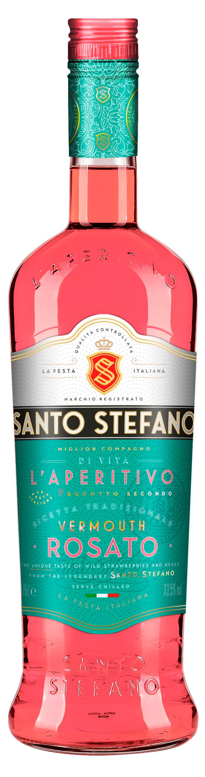 

Аперитив Santo Stefano Розато сладкий Россия, 0,75 л