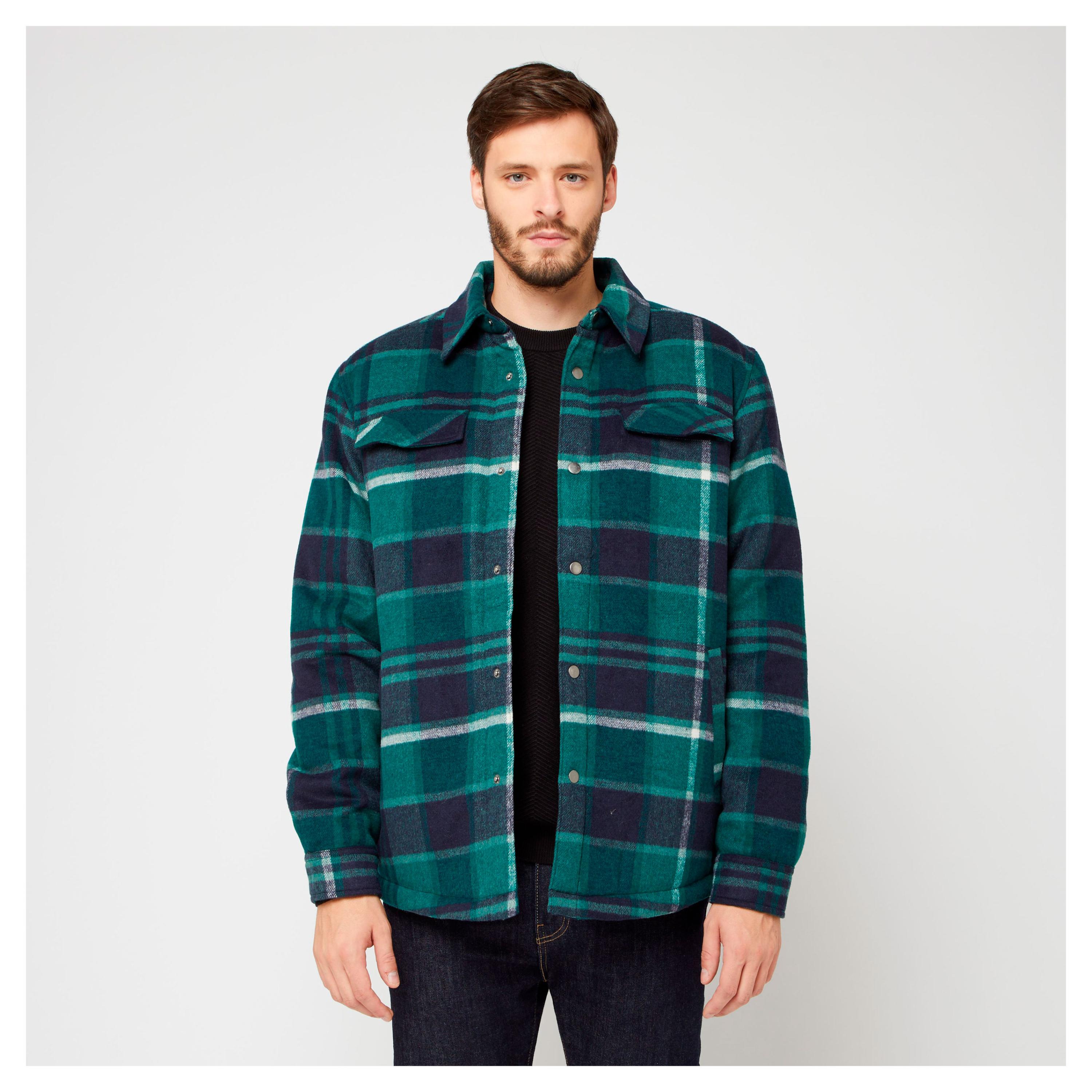 

Куртка-рубашка мужская InExtenso зеленая