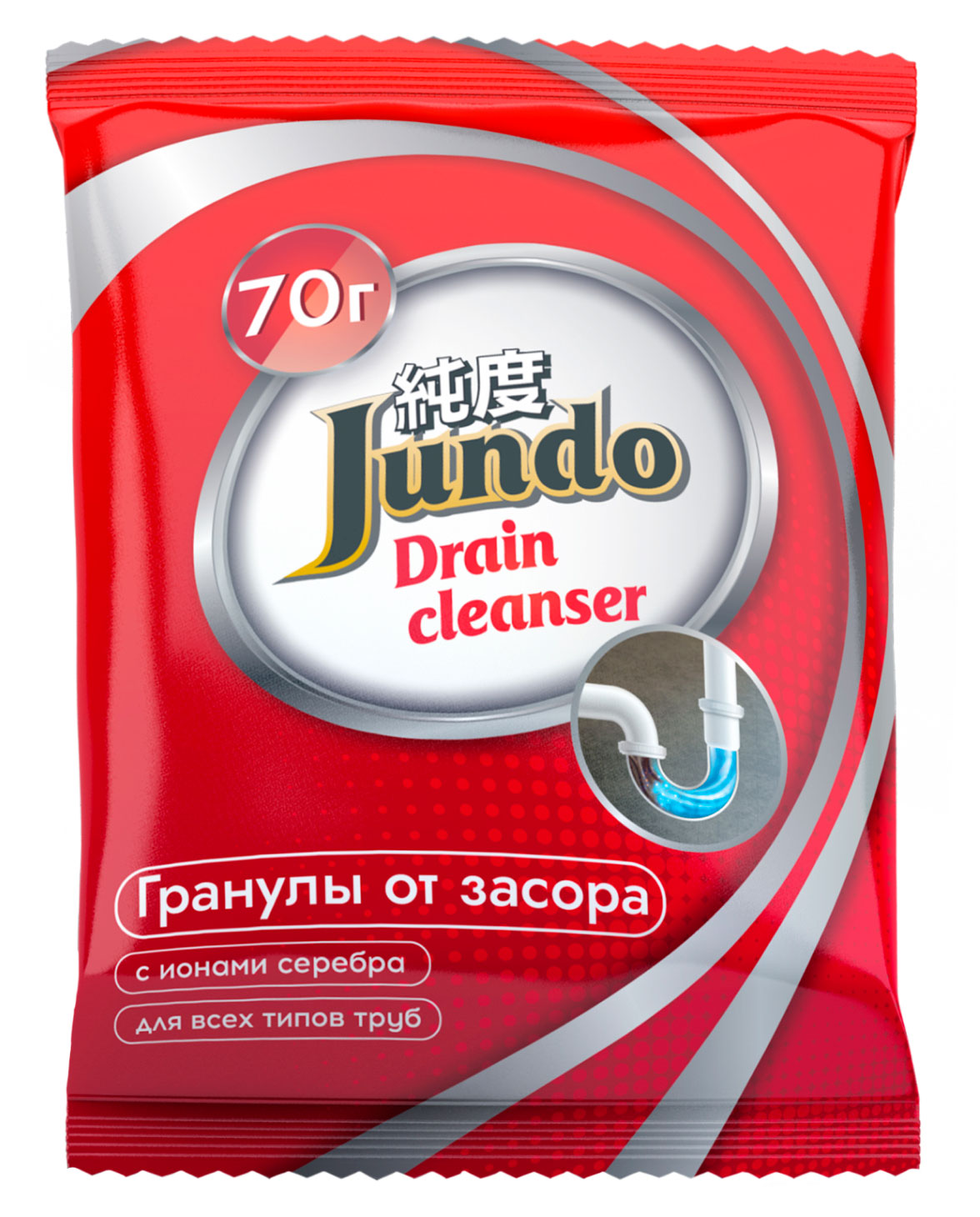 

Гранулы от засоров Jundo, 70 г