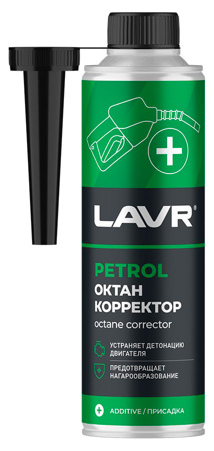 

Октан корректор присадка в бензин LAVR на 40-60 л, 310 мл