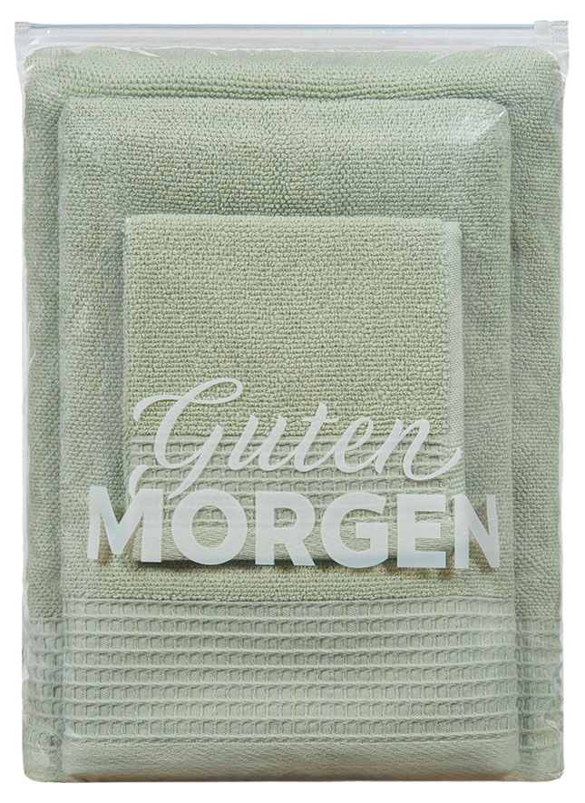 

Набор полотенец Guten Morgen Оливка, 3 шт