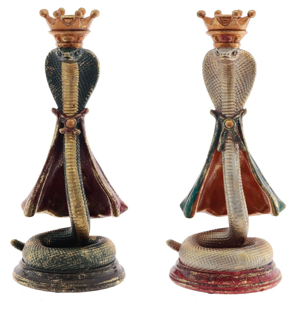 

Подсвечник Змея с короной, 30 см