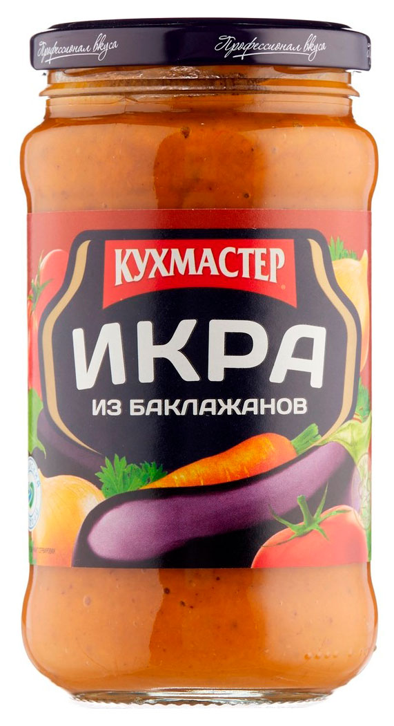 

Икра КУХМАСТЕР из баклажанов, 400 г