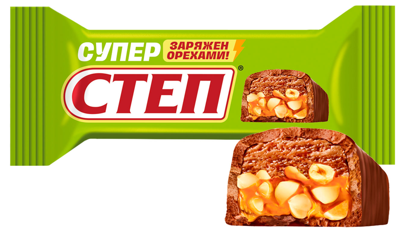 

Конфеты шоколадные СТЕП нуга и лесной орех, вес
