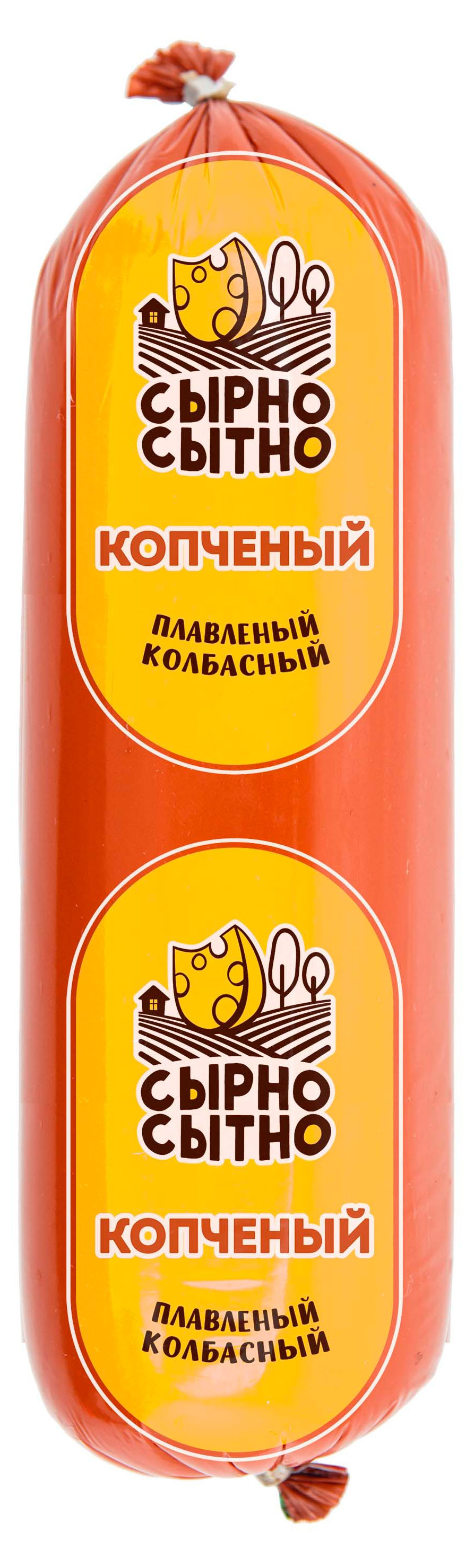 

Сырный продукт плавленый копченый Сырно Сытно 40%, ~ 250 г