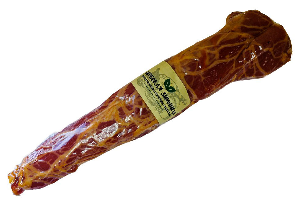

Вырезка сырокопченая Сербская Зимница Экстра, ~ 500 г
