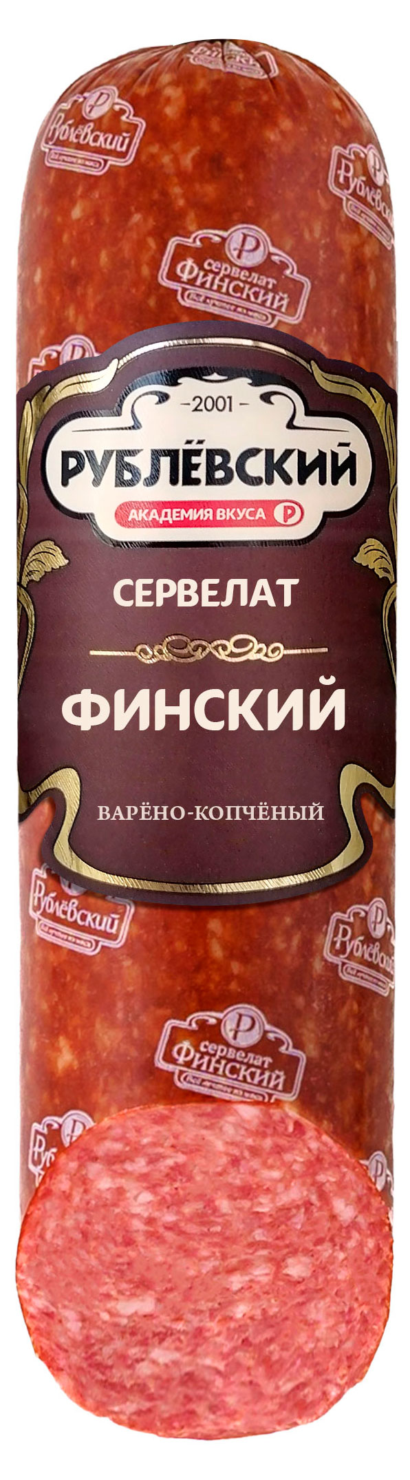 

Сервелат варено-копченый Рублёвский Финский, 350 г