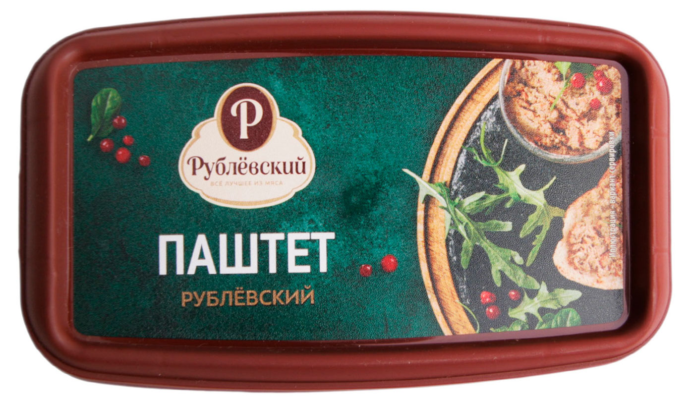 

Паштет Рублёвский запеченный из свиной печени, 150 г