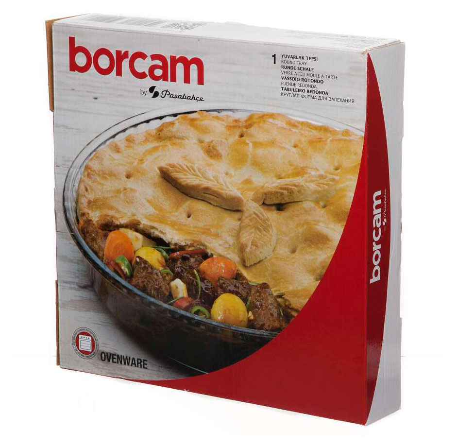 

Форма для запекания в СВЧ Pasabahce BORCAM, d 26 см