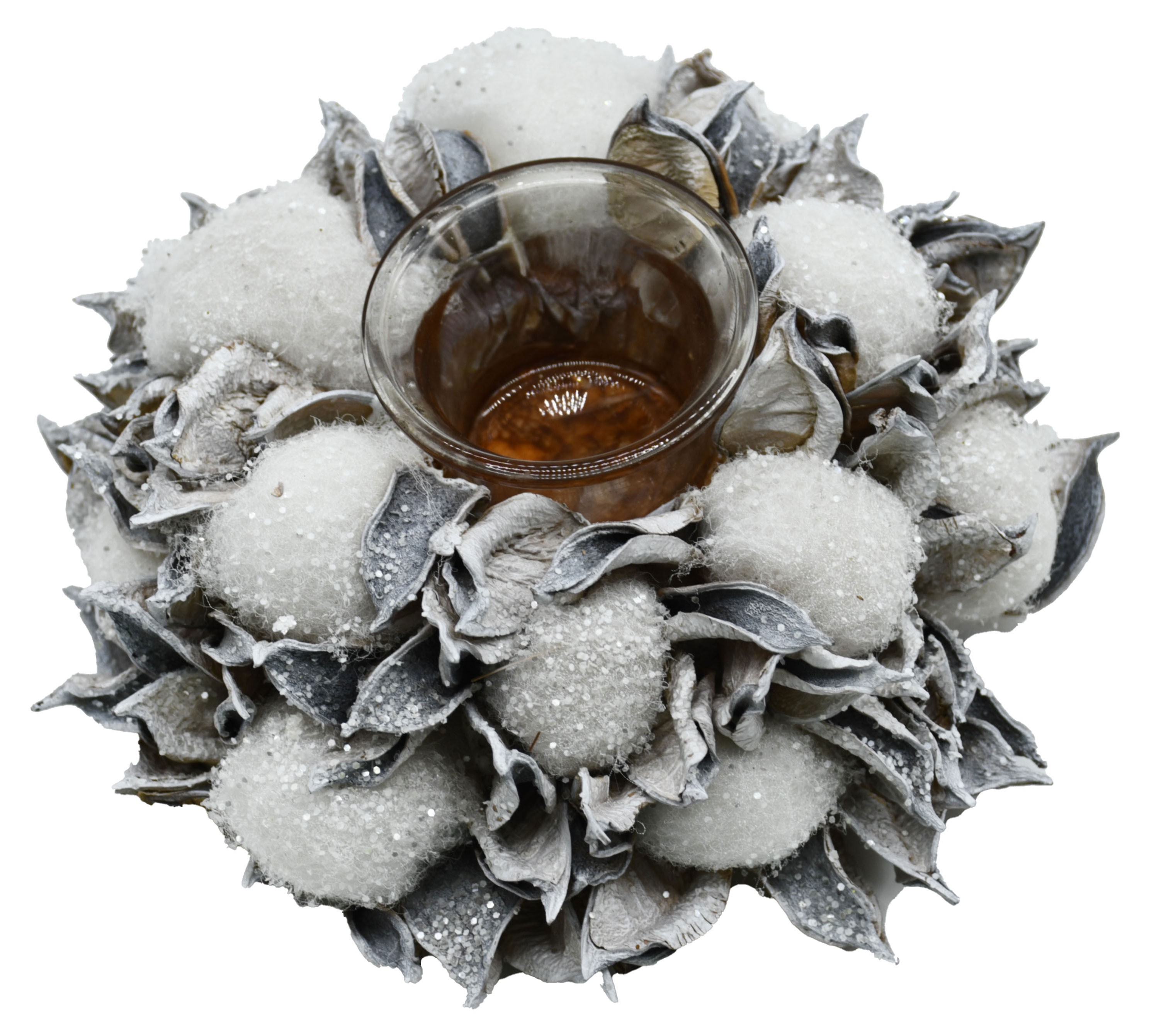 

Декорация новогодняя Подсвечник Actuel Хлопок на 1 свечу