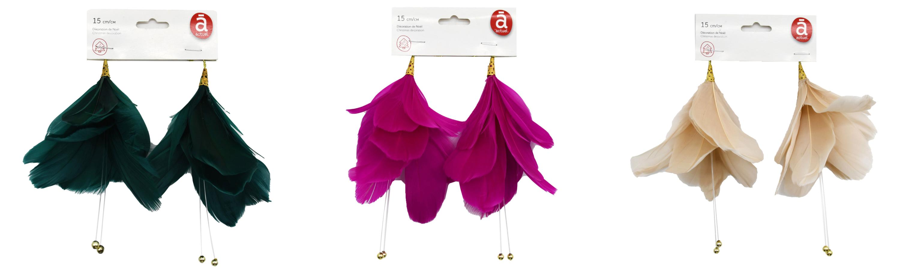 

Подвеска Actuel Колокольчик из перьев, 15 см