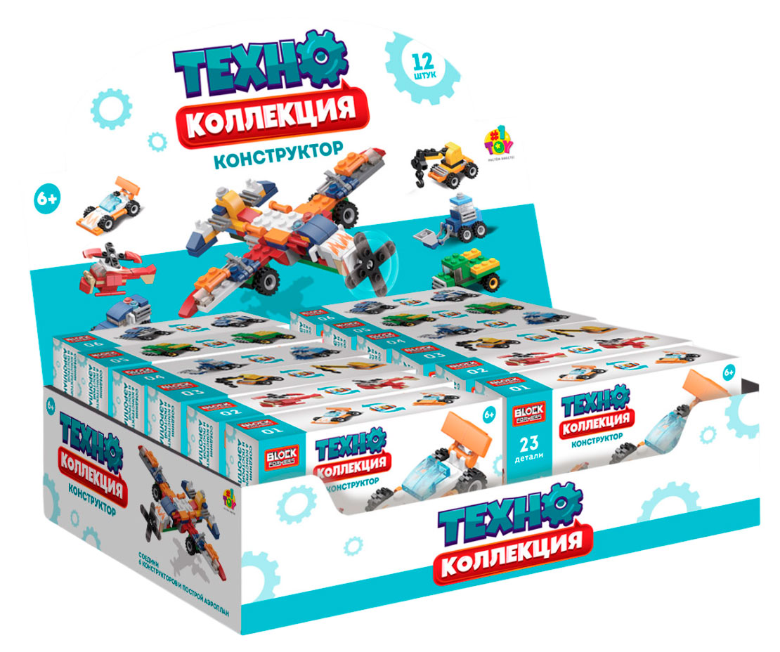 Изображение товара Конструктор от 1TOY Blockformers Техно коллекция, 1 шт в ассортименте