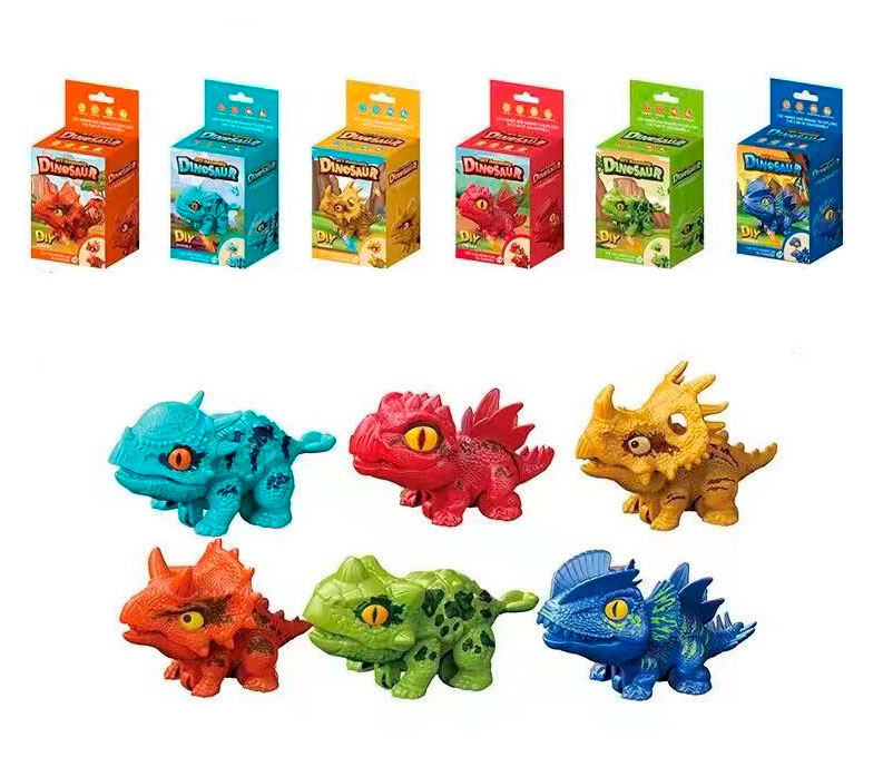 

Игрушка 1TOY с инерционным механизмом Динопарк Мими заврики, 1 шт в ассортименте