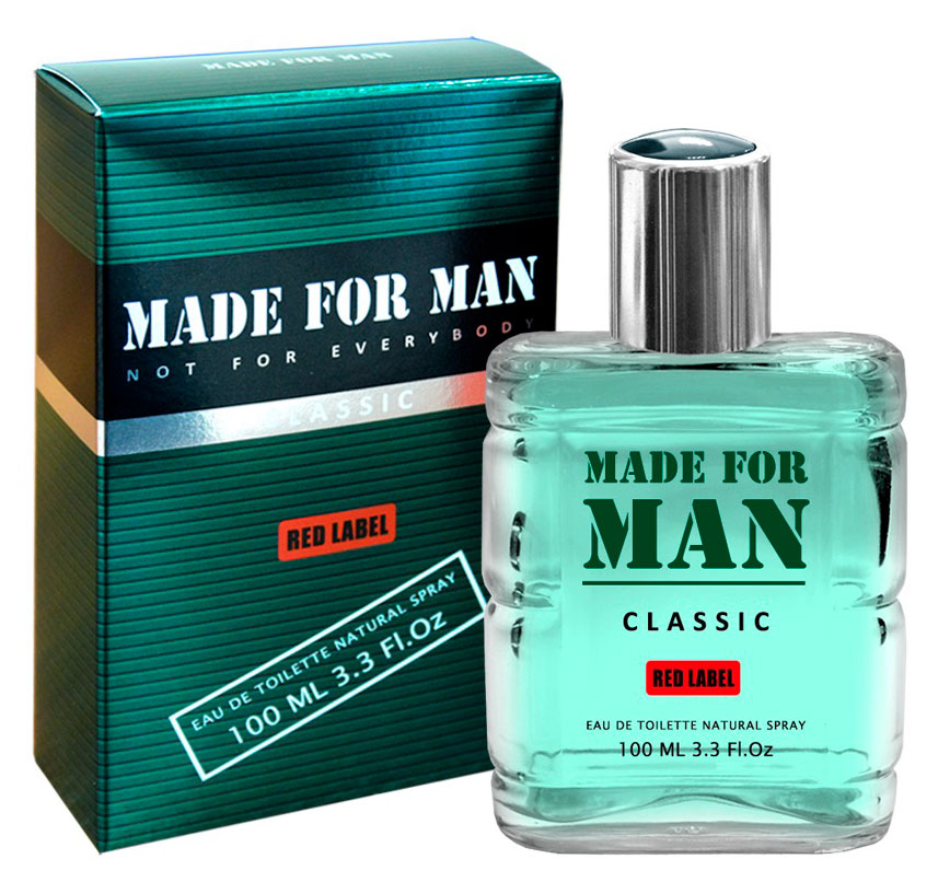 

Туалетная вода мужская Red Label Made For Man Classic, 100 мл