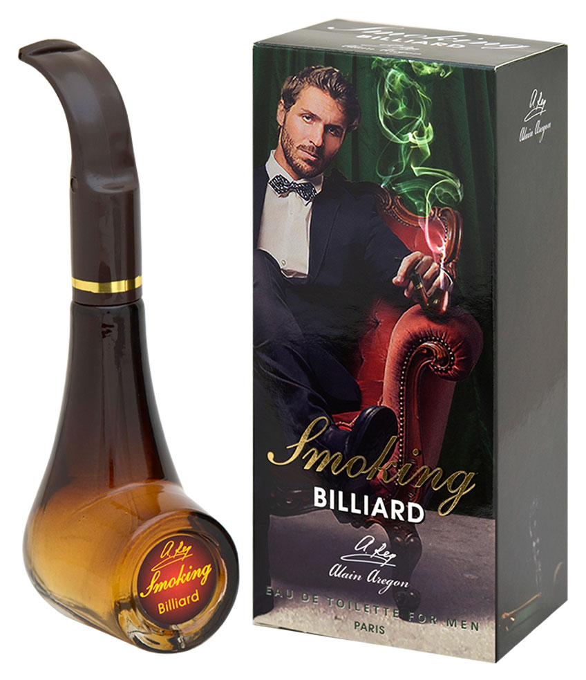 

Туалетная вода мужская Alain Aregon Smoking Billiard, 63 мл