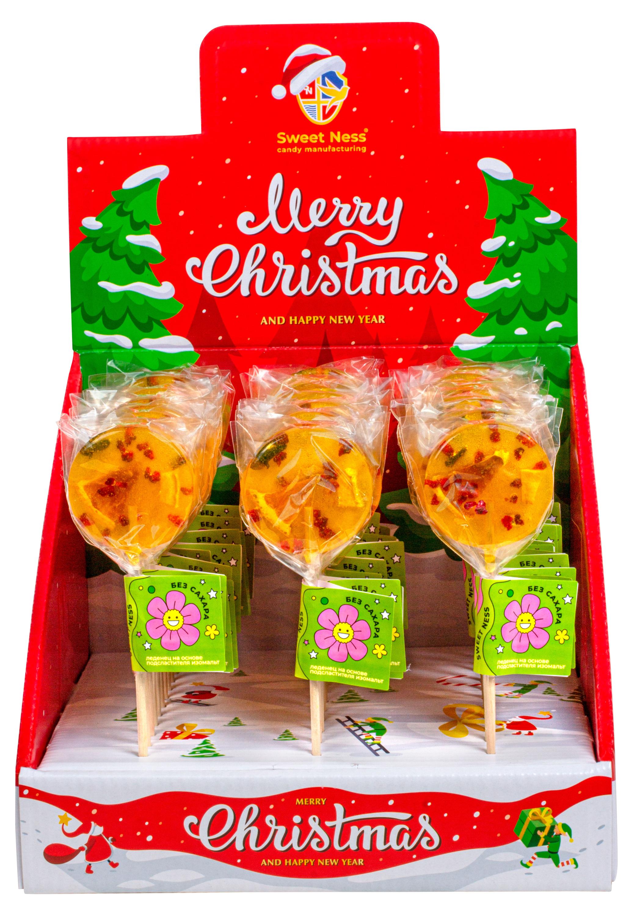 

Карамель леденцовая Sweet Ness Глинтвейн диск, 25 г, 1 шт