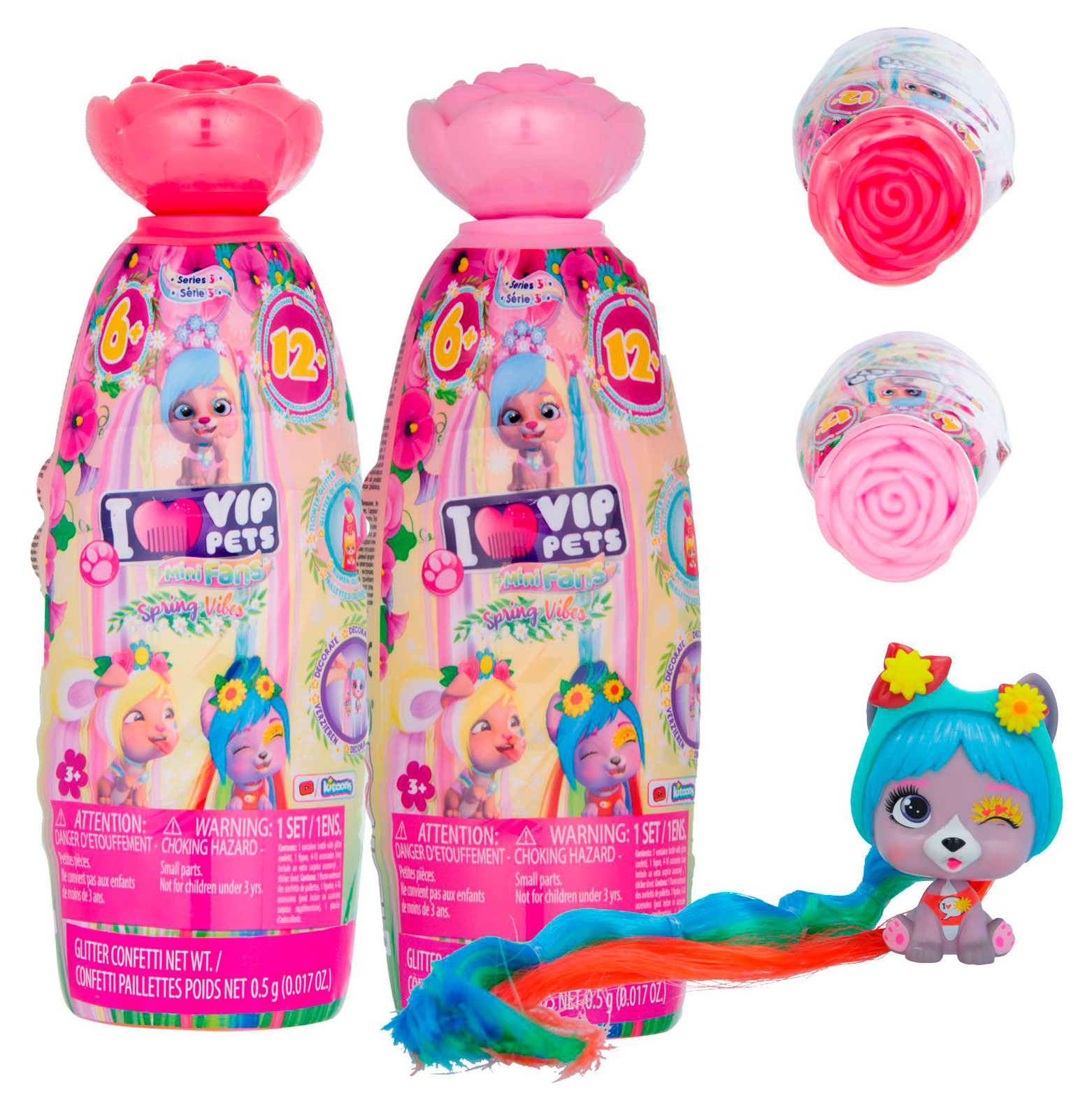 

Игрушка-фигурка IMC Toys VIP PETS MINI FANS SPRING VIBES Модные Щенки мини, 1 шт в ассортименте