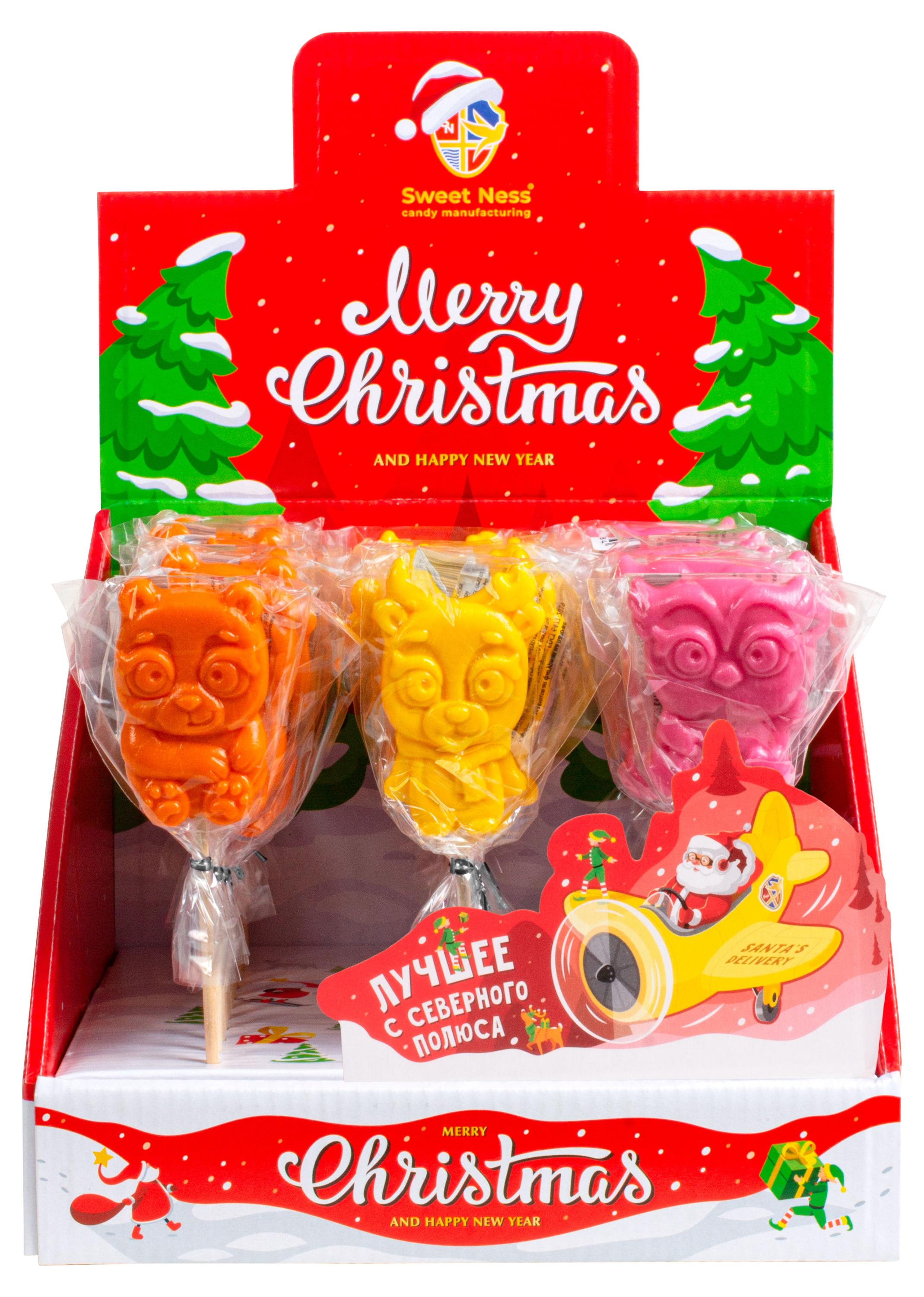 

Карамель леденцовая Sweet Ness Полярные звери, 24 г, 1 шт
