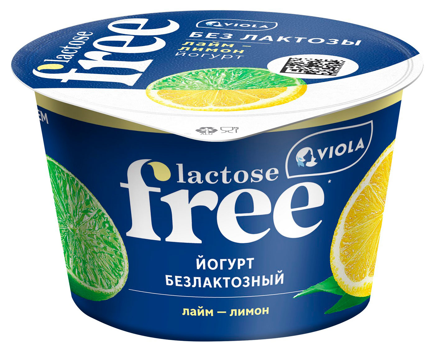 

Йогурт Viola Lactose Free лайм лимон безлактозный 2,7% БЗМЖ, 180 г